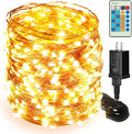Christmas Fairy Lights, 164ft 500 LED Battery Twinkle Lights