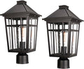 Solar Fence Post Caps 2-Pack, Yard LED