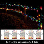 Christmas String Lights, Waterproof Twinkle Lights