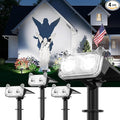 4-Pack Solar Spotlights, Yard Lights