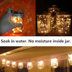 LED Patio String Lights, Waterproof Outdoor