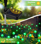 4-Pack Solar Pathway Lights, Waterproof LED Garden Lights