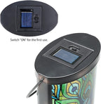 Peacock Solar Lantern Set, Classic Porch Lighting