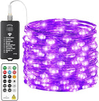 200 LED Christmas Twinkle Lights, 66ft Waterproof for Yard