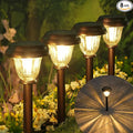 Solar Driveway Path Lights 8-Pack, Waterproof