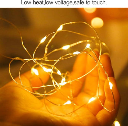 Outdoor String Lights, Warm White Waterproof LED
