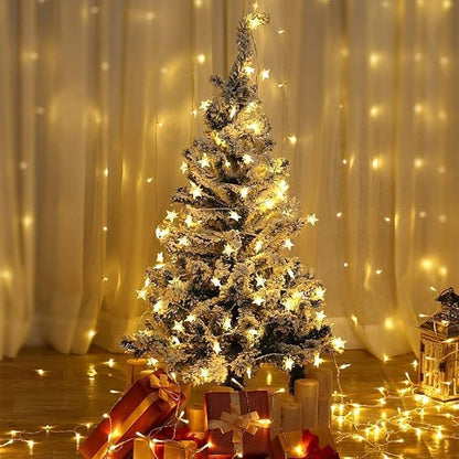 2-Pack Christmas String Lights, 10ft 20 LED Waterproof Twinkle Lights