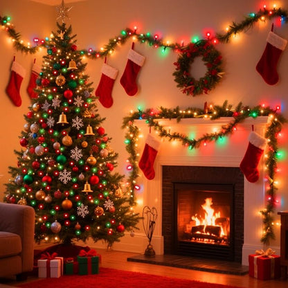 Christmas Fairy Lights, 16ft 50 LED Battery Twinkle Lights