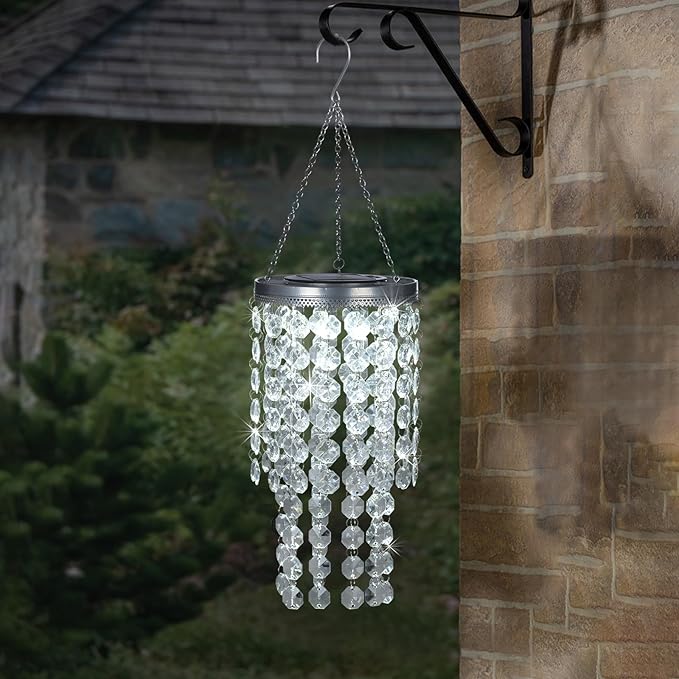 Backyard Solar Lanterns, Waterproof LED Outdoor Lights