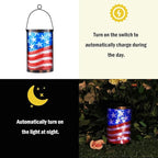 Courtyard Solar Hanging Lanterns, Classic Garden Decor