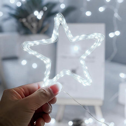 4-Pack Christmas String Lights, 33ft 100 LED Waterproof Twinkle Lights
