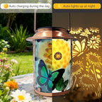 Butterfly Solar Backyard Lanterns, Classic Waterproof LED