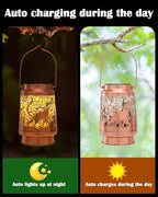 Cat Solar Hanging Lanterns, Elegant Garden Decor