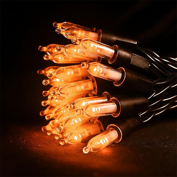 Halloween Fairy Lights, 50 LED Battery Twinkle Lights