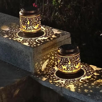 Cat Solar Lanterns Outdoor Waterproof Hanging,Garden Decor Metal Watering can Lights,Solar Lights Cat Gifts for Women Mom Decorative Lanterns for Patio,Lawn,Porch,Landscape,Pathway,Garden Deco
