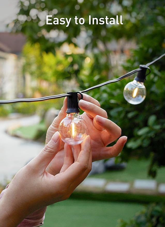 Christmas Twinkle Lights, Waterproof for Backyard