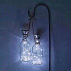 Solar Cork Lights 10-Pack, 20 LED Wine Bottle