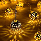 60 LED Christmas Twinkle Lights, 36ft Waterproof for Backyard