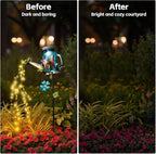 Butterfly Solar Lawn Figurine Light, Waterproof