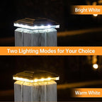 Solar Post Cap Lights, Waterproof LED