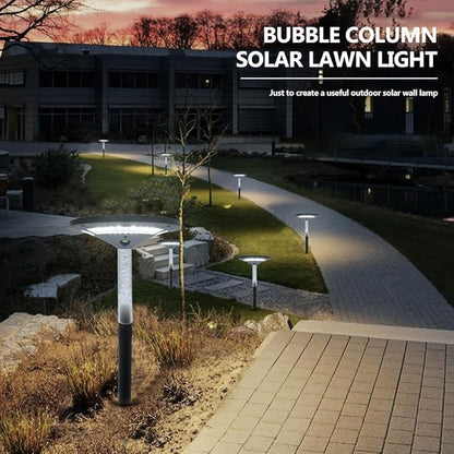 S NMT LED Garden Solar Pathway Lights，Outdoor Motion Sensor Landscape Lights for Garden Lighting, IP65 Waterproof Solar Spotlight for Yard