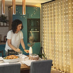 Warm White Yard String Lights, 20ft Weatherproof LED