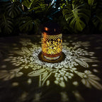 Solar Hummingbird Lanterns, Outdoor Hanging LED Decor