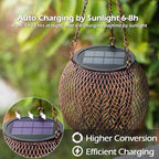 Backyard Solar Lantern Set 2-Pack, Elegant Yard Lighting