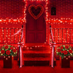 Christmas Patio String Lights 2-Pack, 33ft 100 LED Waterproof