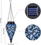 Hanging Solar Hanging Lanterns, Elegant Outdoor Decor