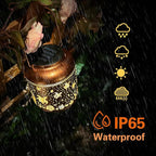 Solar Turtle Lanterns, Outdoor Hanging LED Decor