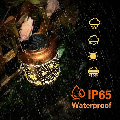 Sea Turtle Solar Lanterns Outdoor Waterproof,Hanging Solar Lights Sea Turtle Gifts for Women Men Metal LED Decorative Light for Yard,Patio,Lawn,Pathway,Landscape,Garden Decor