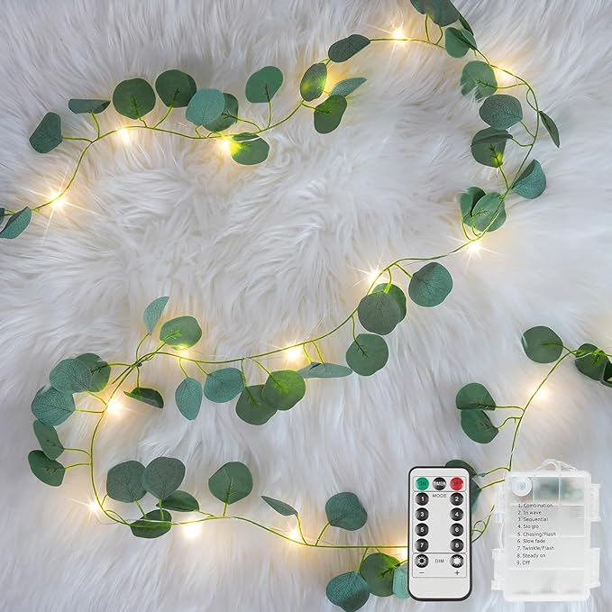 33ft LED Patio String Lights, Waterproof Outdoor