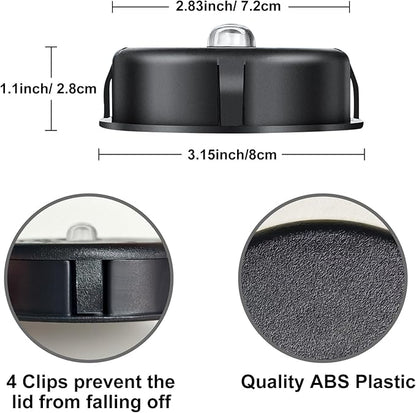 AA 600mAh Solar Lights Replacement Top Parts, Solar Panel for Outdoor Garden Lanterns or DIY Solar Lantern Warm White LED (1Pack)