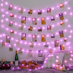 33ft White Outdoor Edison String Lights, Weatherproof