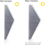 12-Pack Solar Stair Step Lights, Waterproof