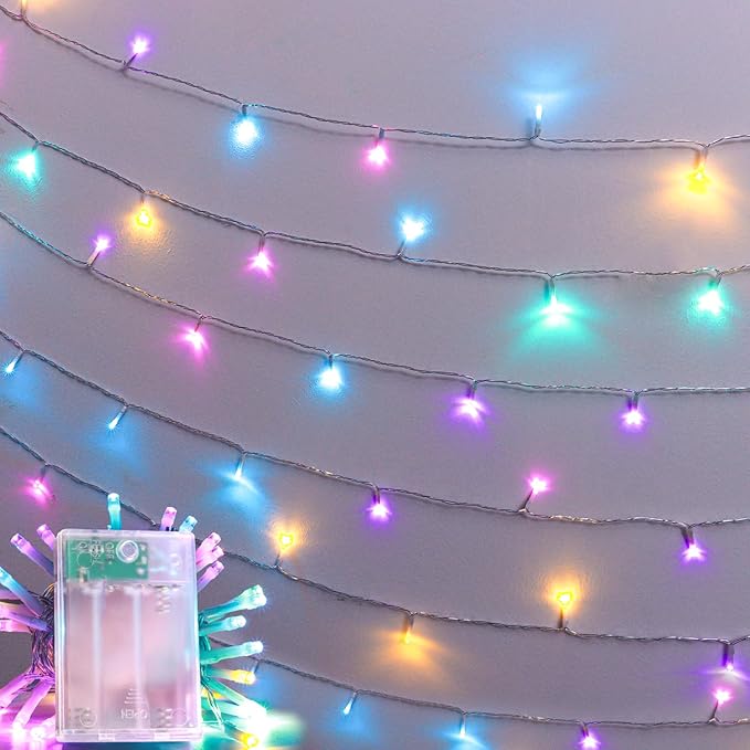 Outdoor String Lights, 20ft Waterproof LED