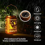 Dog Solar Hanging Lanterns, Classic Outdoor Decor
