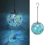 Mosaic Solar Lantern Set, Classic Outdoor Lighting