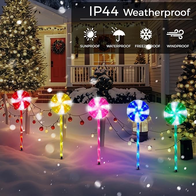 Solar Driveway Path Lights, Waterproof