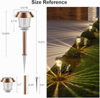 6-Pack Solar Landscape Lights for Yard