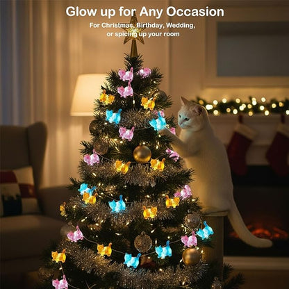 30 LED Christmas Twinkle Lights, 10ft Waterproof for Patio