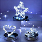 Cool White Outdoor Edison String Lights, Weatherproof