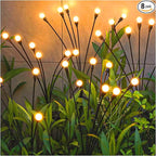 Solar Driveway Path Lights 8-Pack, Waterproof