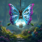 Butterfly Solar Pendant Light, Outdoor