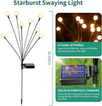 6-Pack In-Ground Solar Lights, Flat LED Walkway