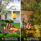 Solar Butterfly Lanterns, Garden Hanging LED Decor