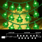 33ft Green Outdoor Edison String Lights, Weatherproof