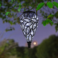 Classic Courtyard Solar Lanterns for Garden, Waterproof LED
