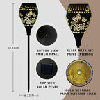 2-Pack Solar Landscape Lights for Yard